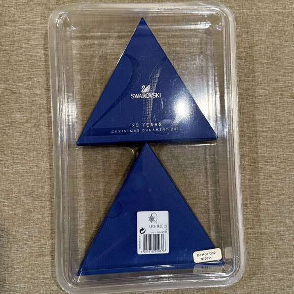 Swarovski - 20 Years 2011 Christmas Ornament - NIB - Picture 3 of 3